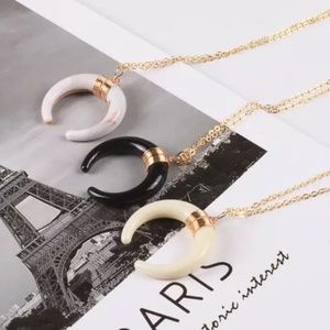 Black and gold necklace